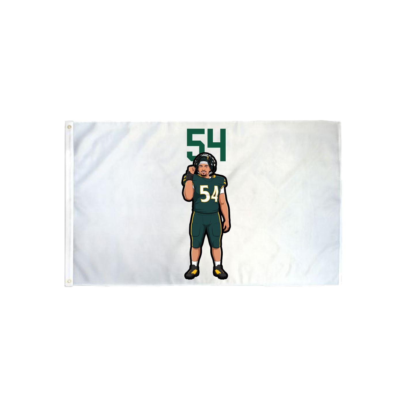 3x5 Flag — Number Top in Classic