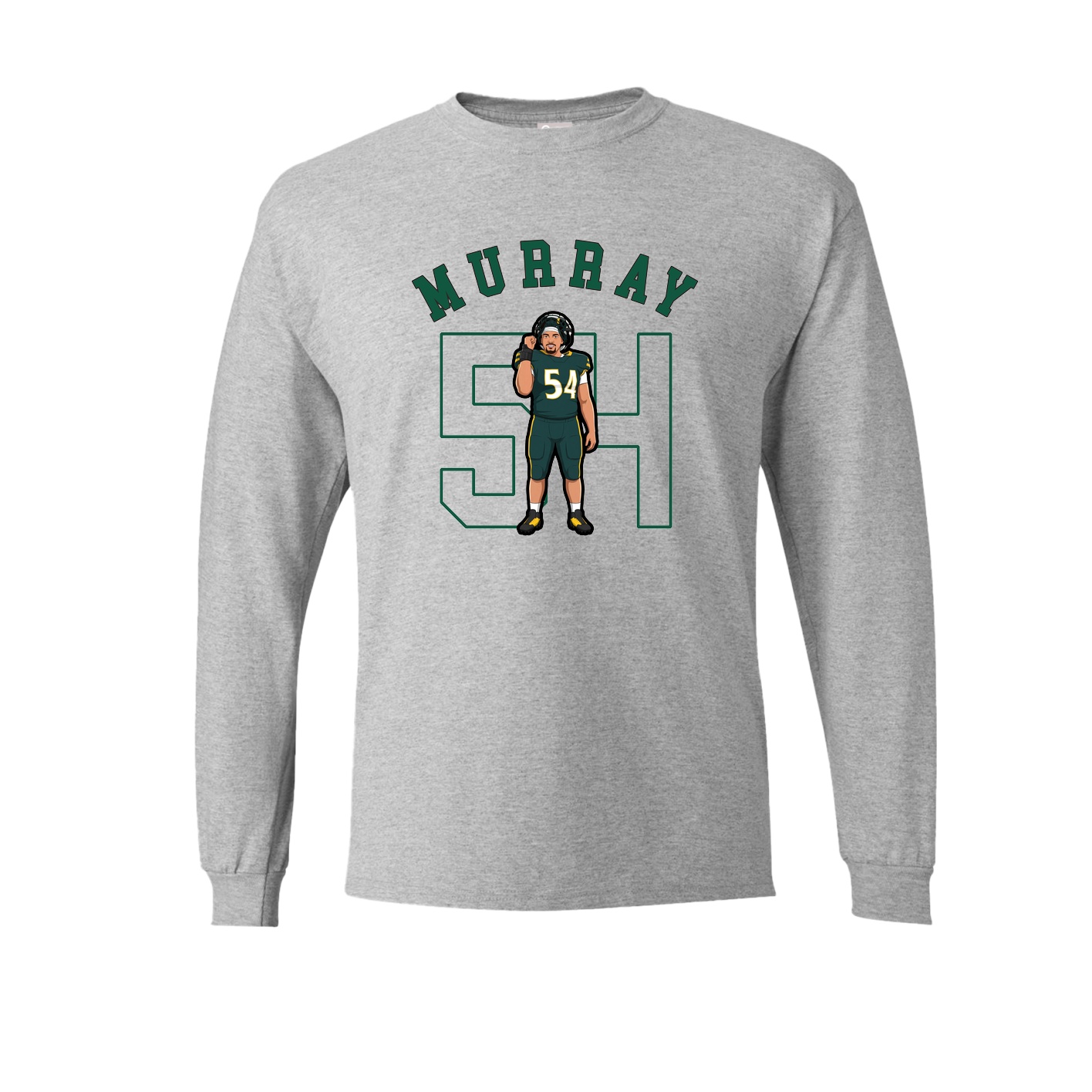 Long Sleeve Tee — Shirsey Arch in Grey