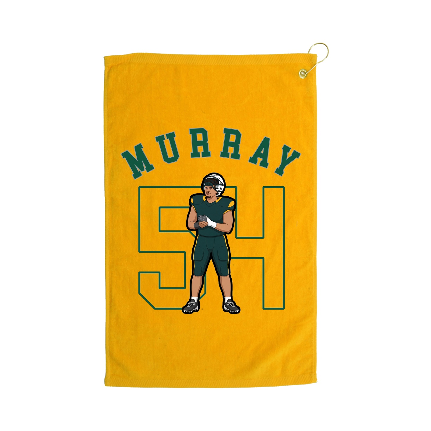 Golf Towel — Shirsey Arch in Gold
