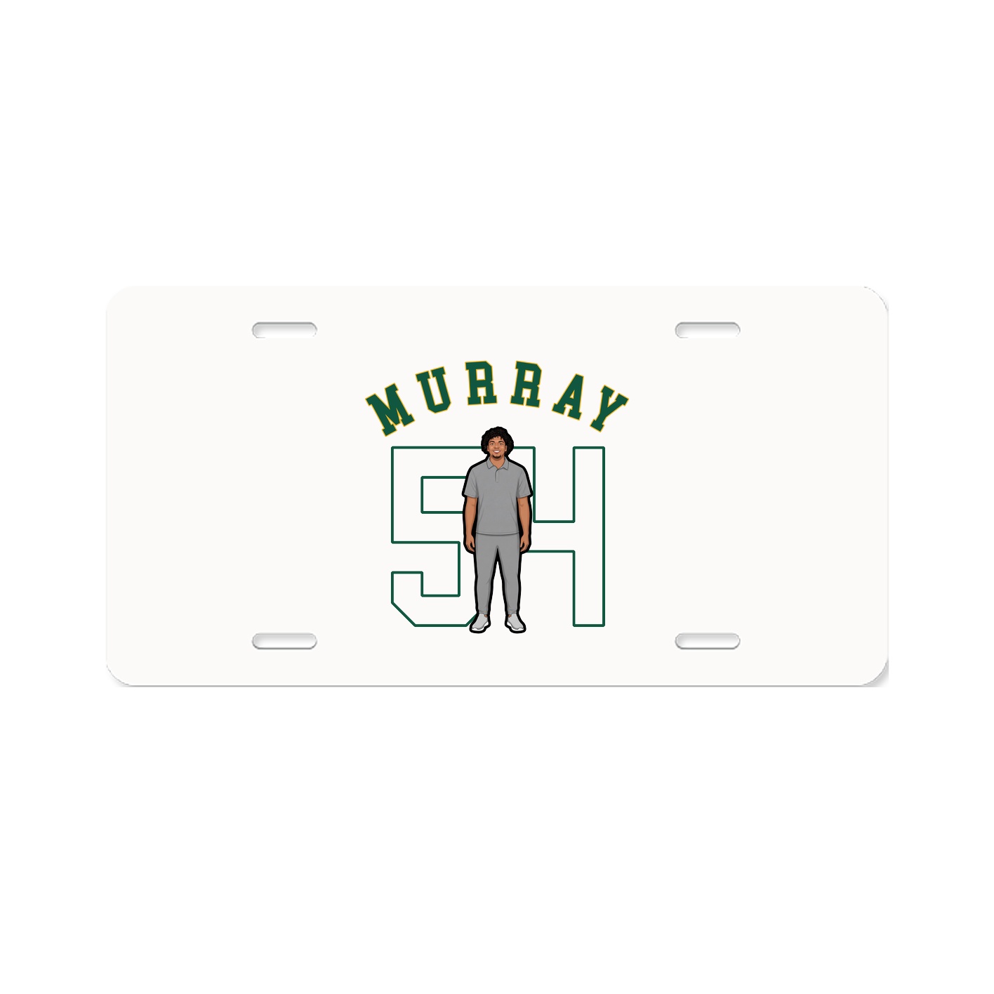 License Plate — Shirsey Arch in Classic