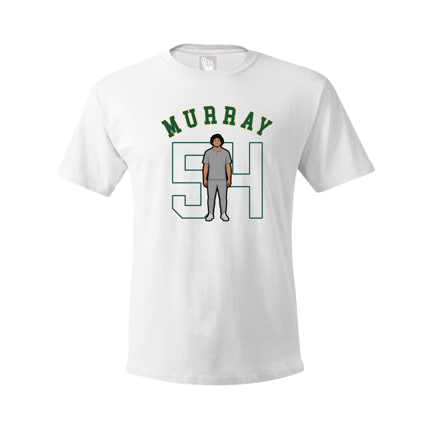 Tee — Shirsey Arch in White