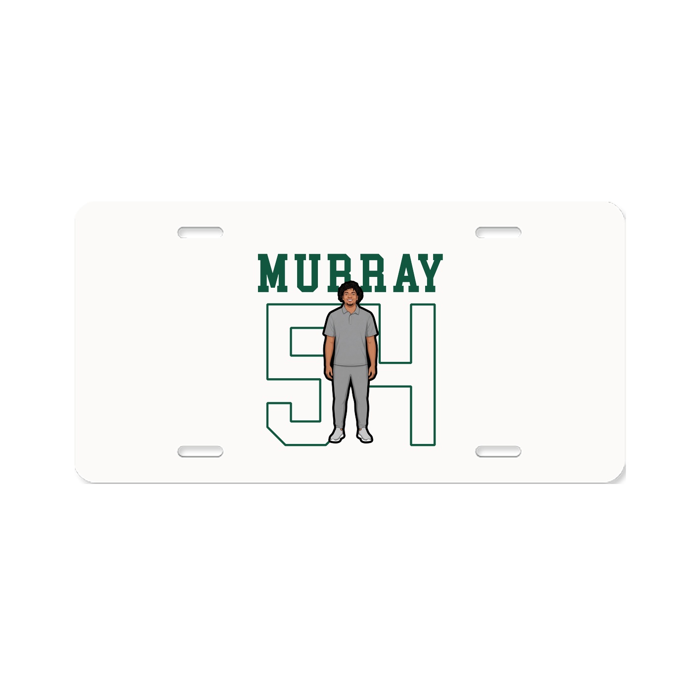 License Plate — Shirsey in Classic