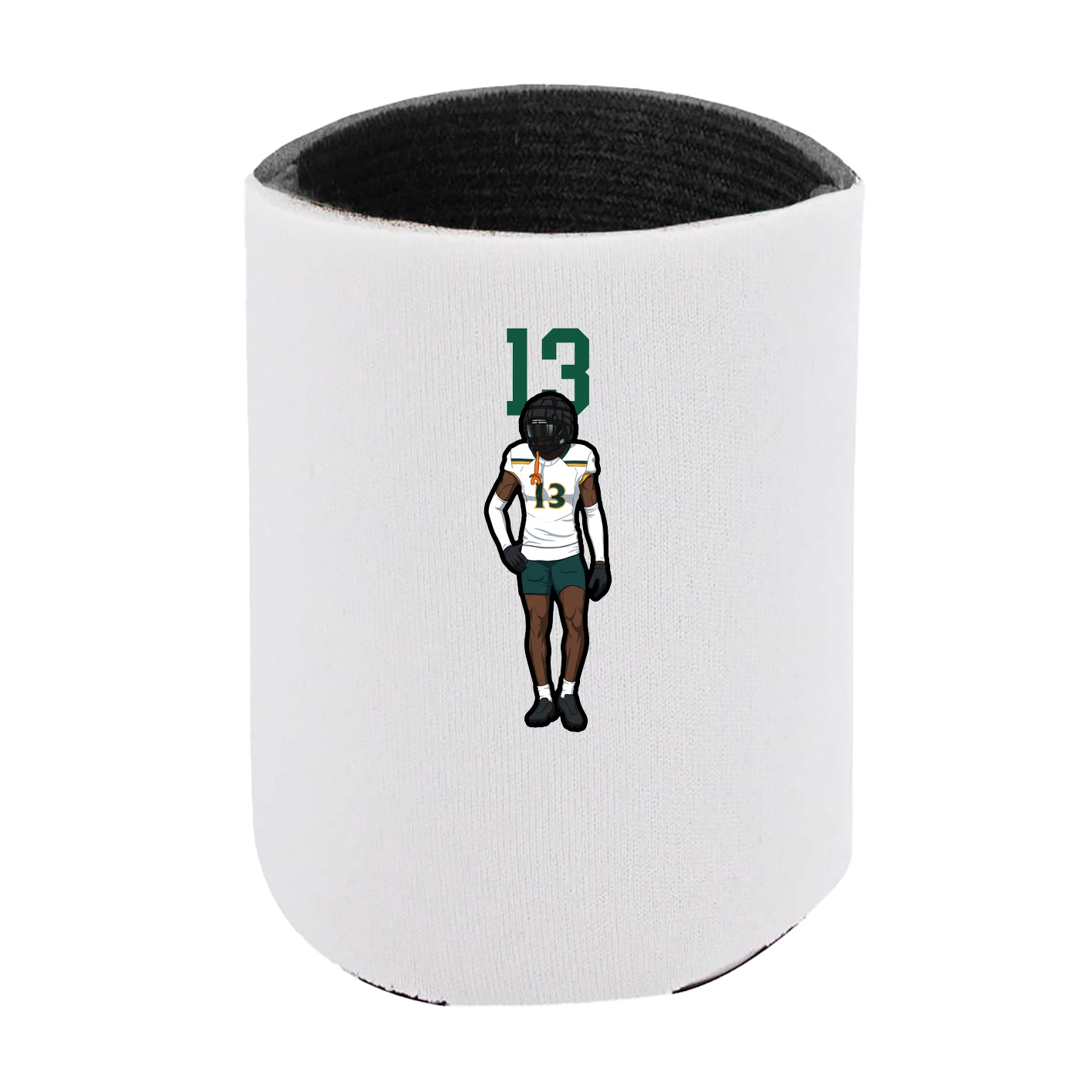 Can Holder — Number Top in White