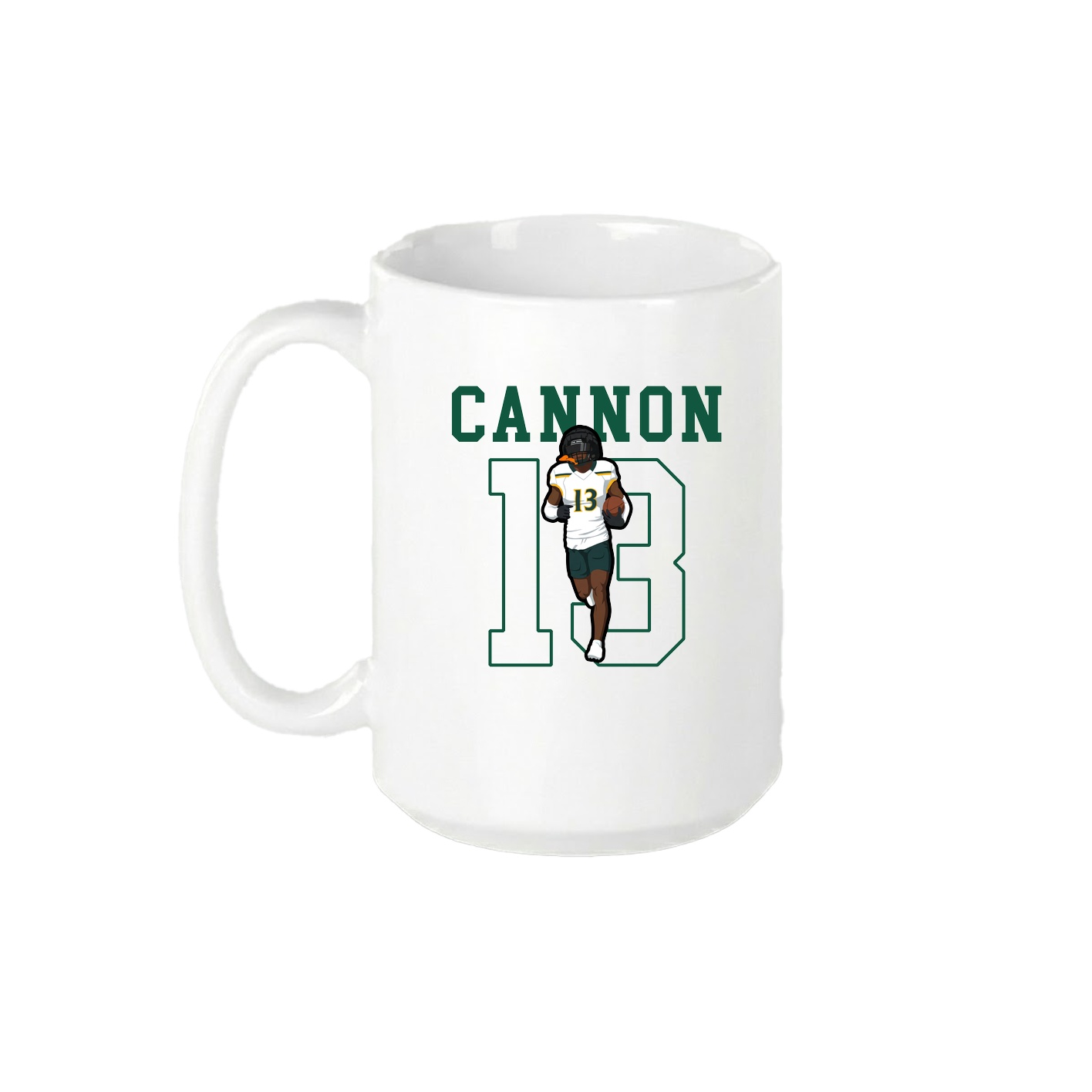 15oz Coffee Mug — Shirsey in White