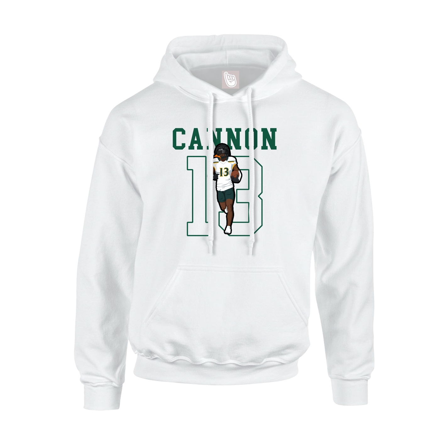 Youth Hoodie — Shirsey in White