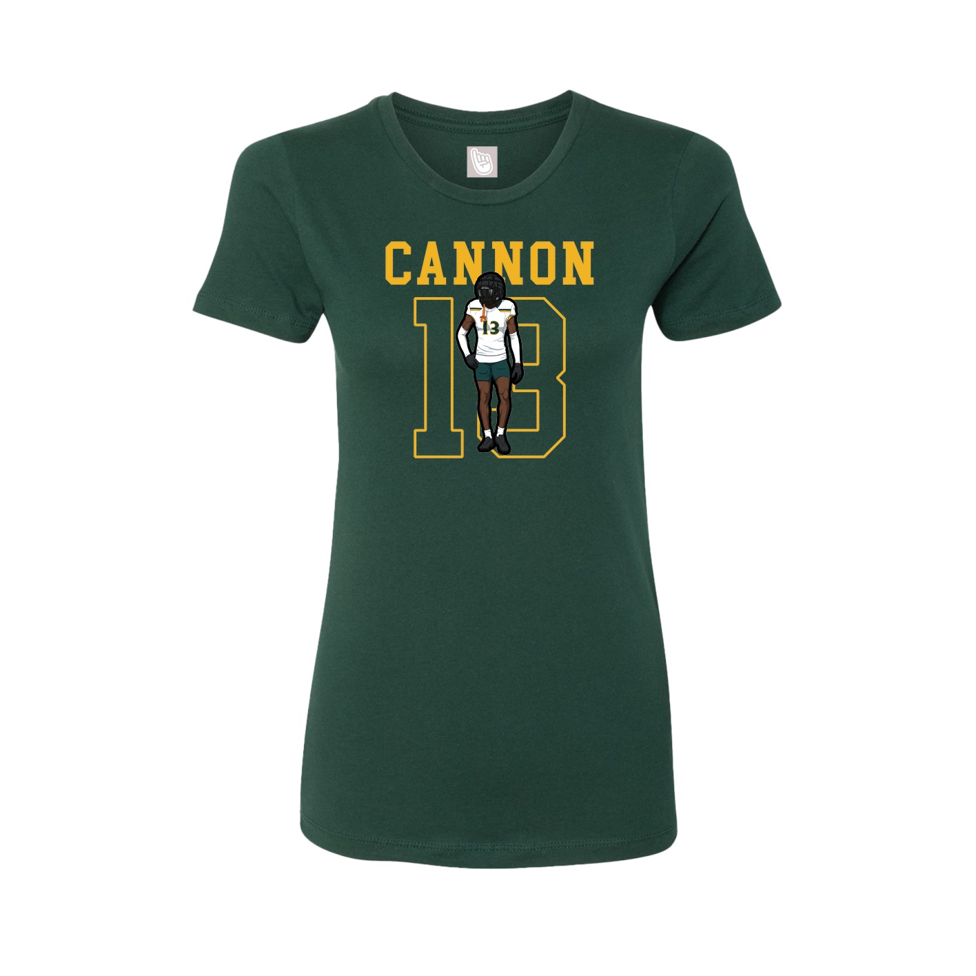 Fitted Women's Tee — Shirsey in Green