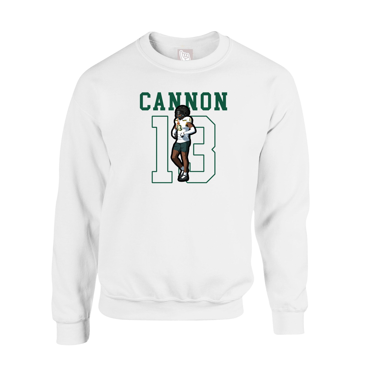 Fleece Crew — Shirsey in White