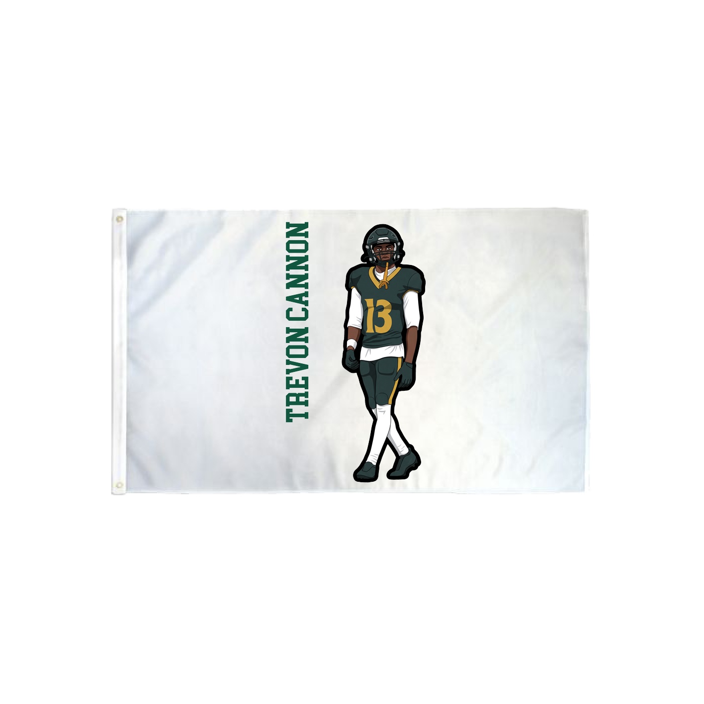 3x5 Flag — Name Vertical in Classic