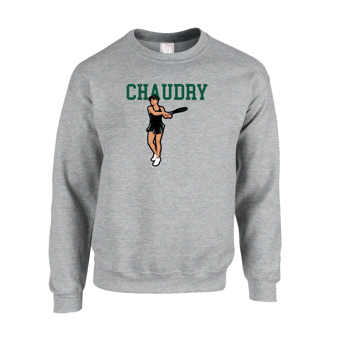 Fleece Crew — Shirsey in Grey