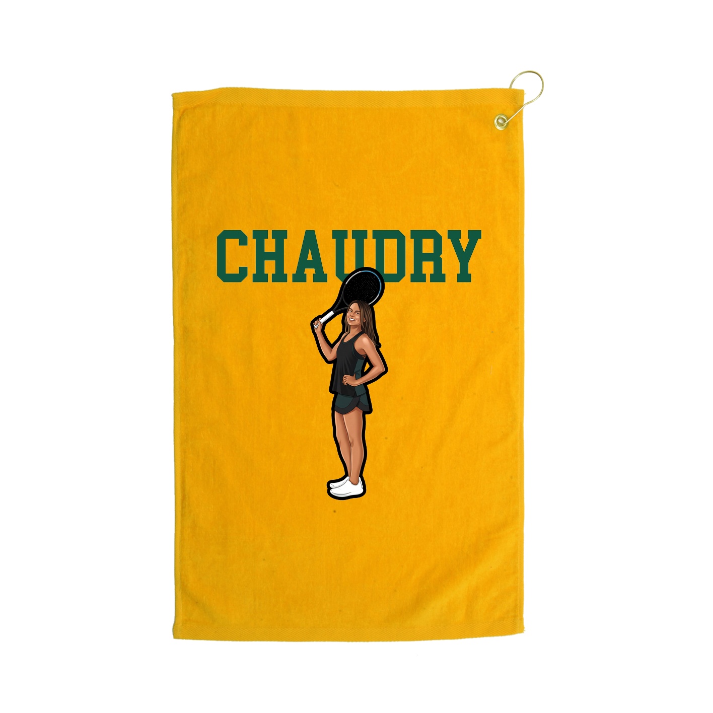 Golf Towel — Shirsey in Gold
