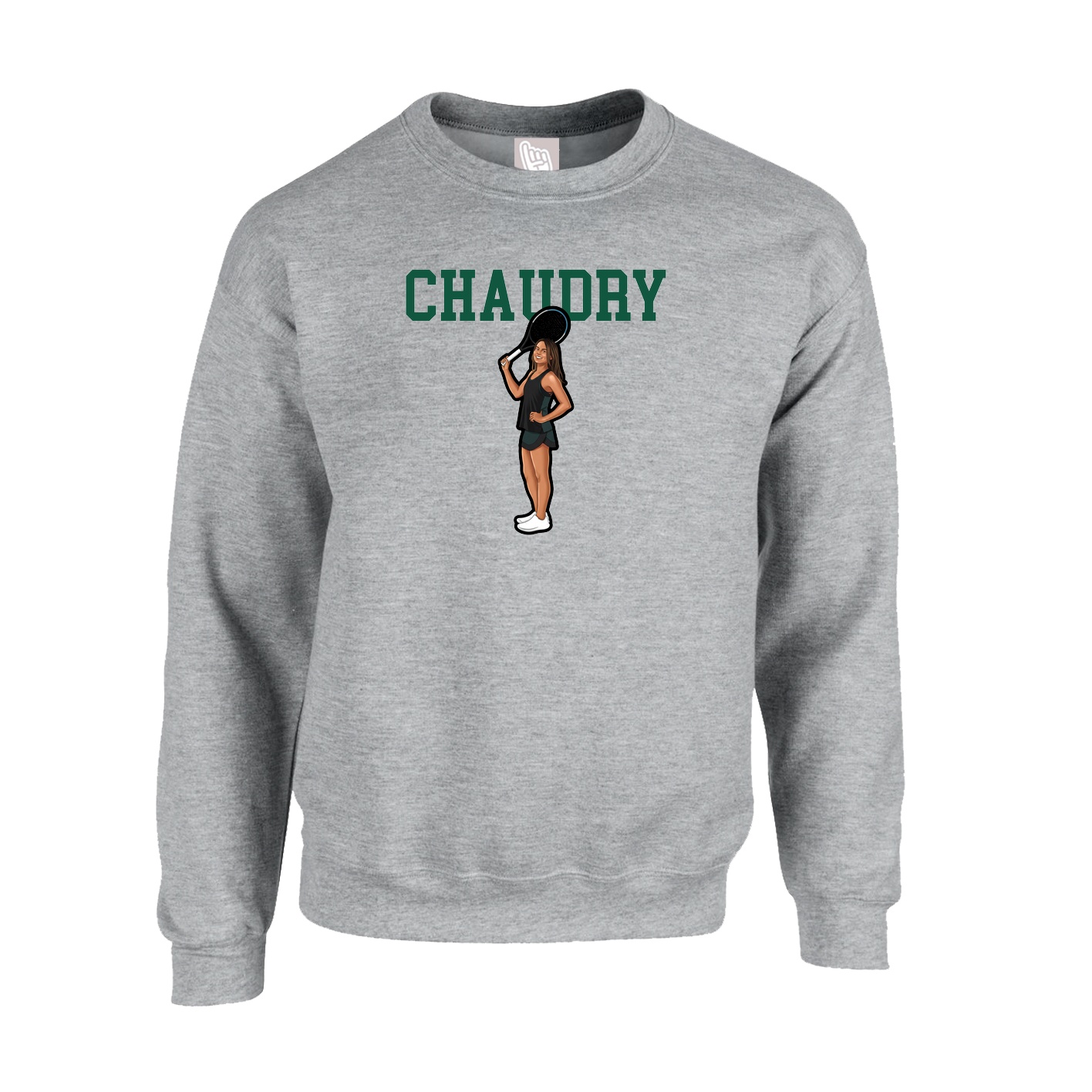 Fleece Crew — Shirsey in Grey