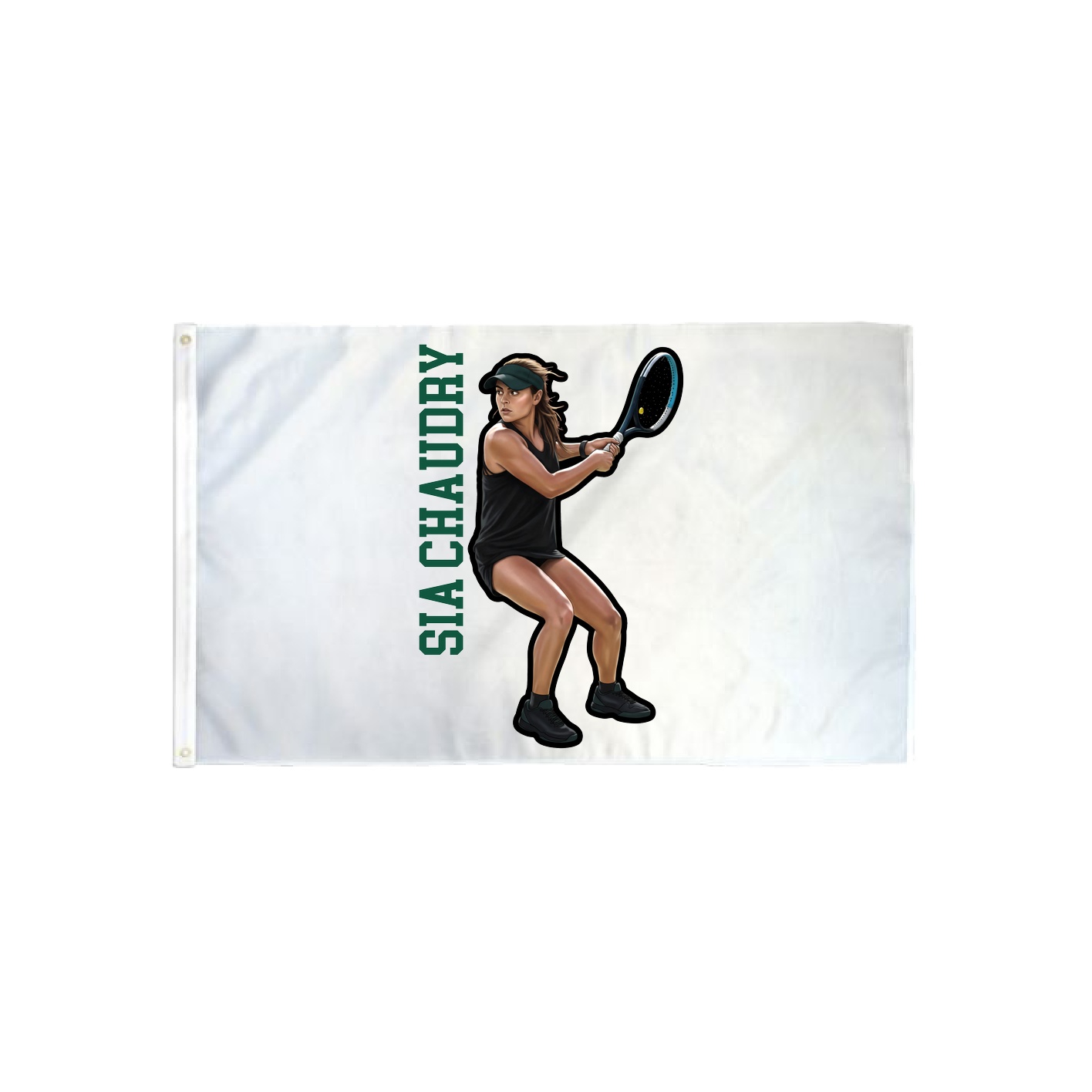 3x5 Flag — Name Vertical in Classic