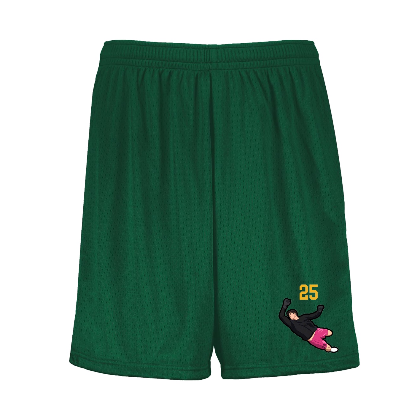 Shorts — Number Top in Green