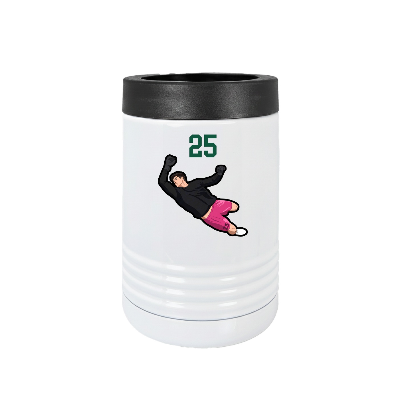 Beverage Holder — Number Top in White