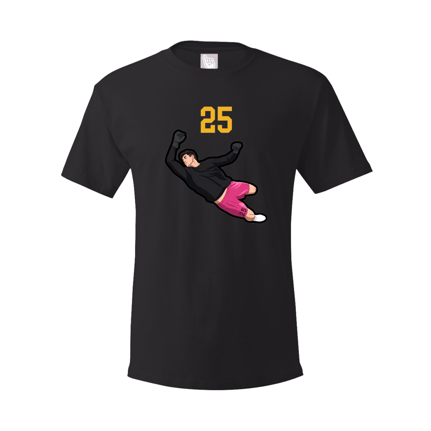 Tee — Number Top in Black