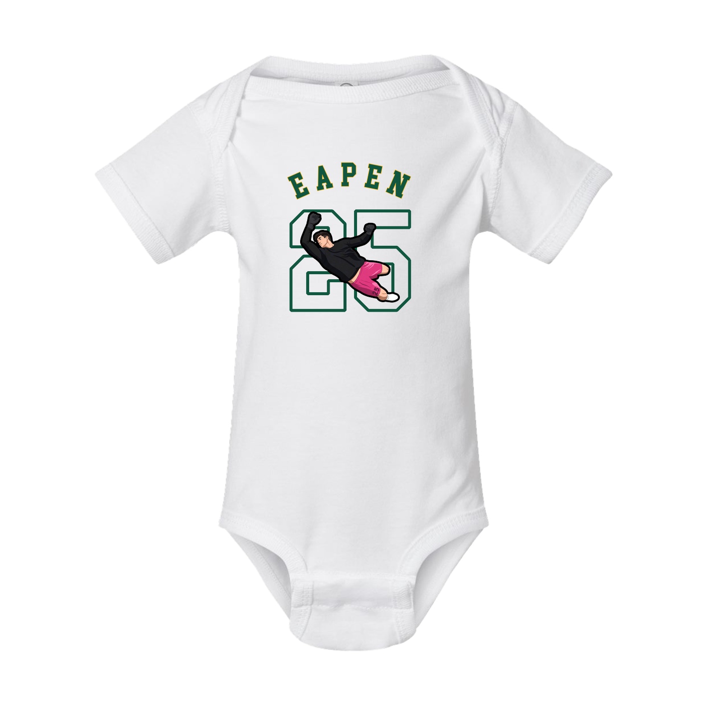 Baby Onesie — Shirsey Arch in White