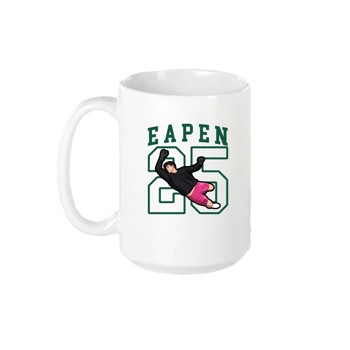 15oz Coffee Mug — Shirsey in White