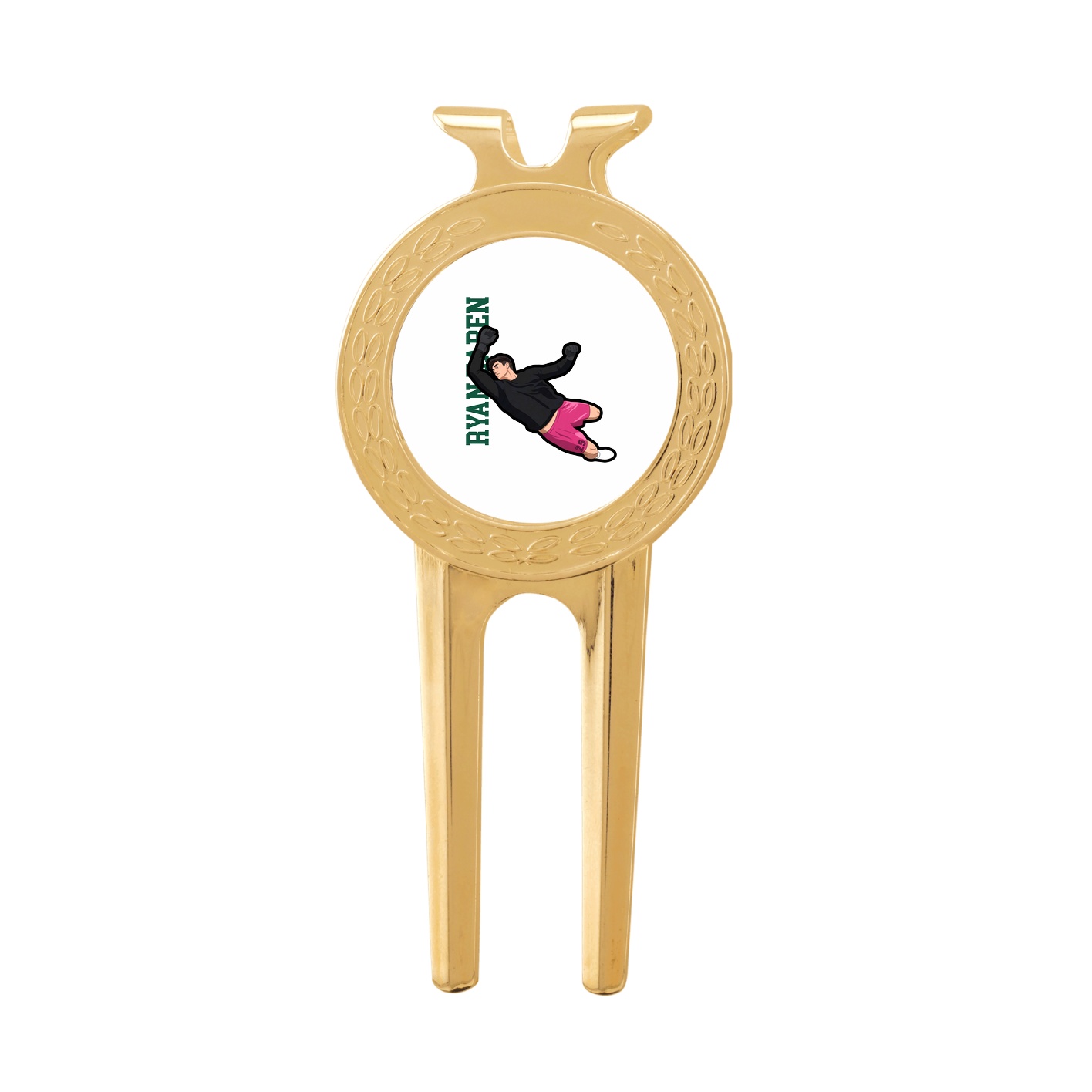 Divot Tool with Ball Marker — Name Vertical in Classic