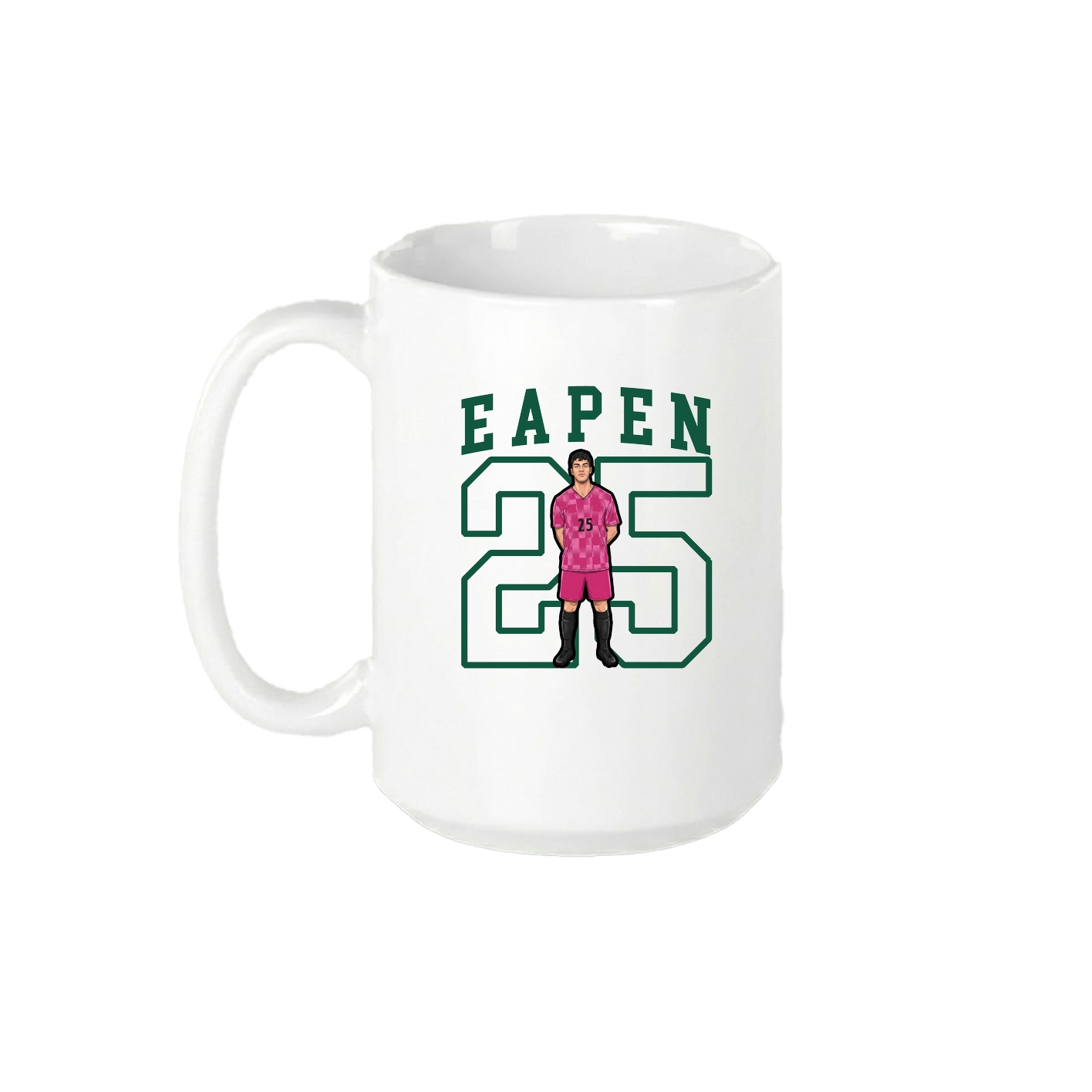 15oz Coffee Mug — Shirsey in White