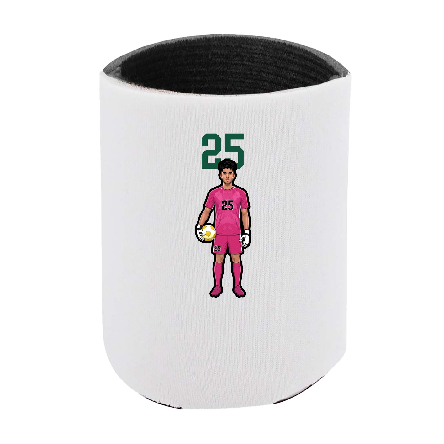Can Holder — Number Top in White