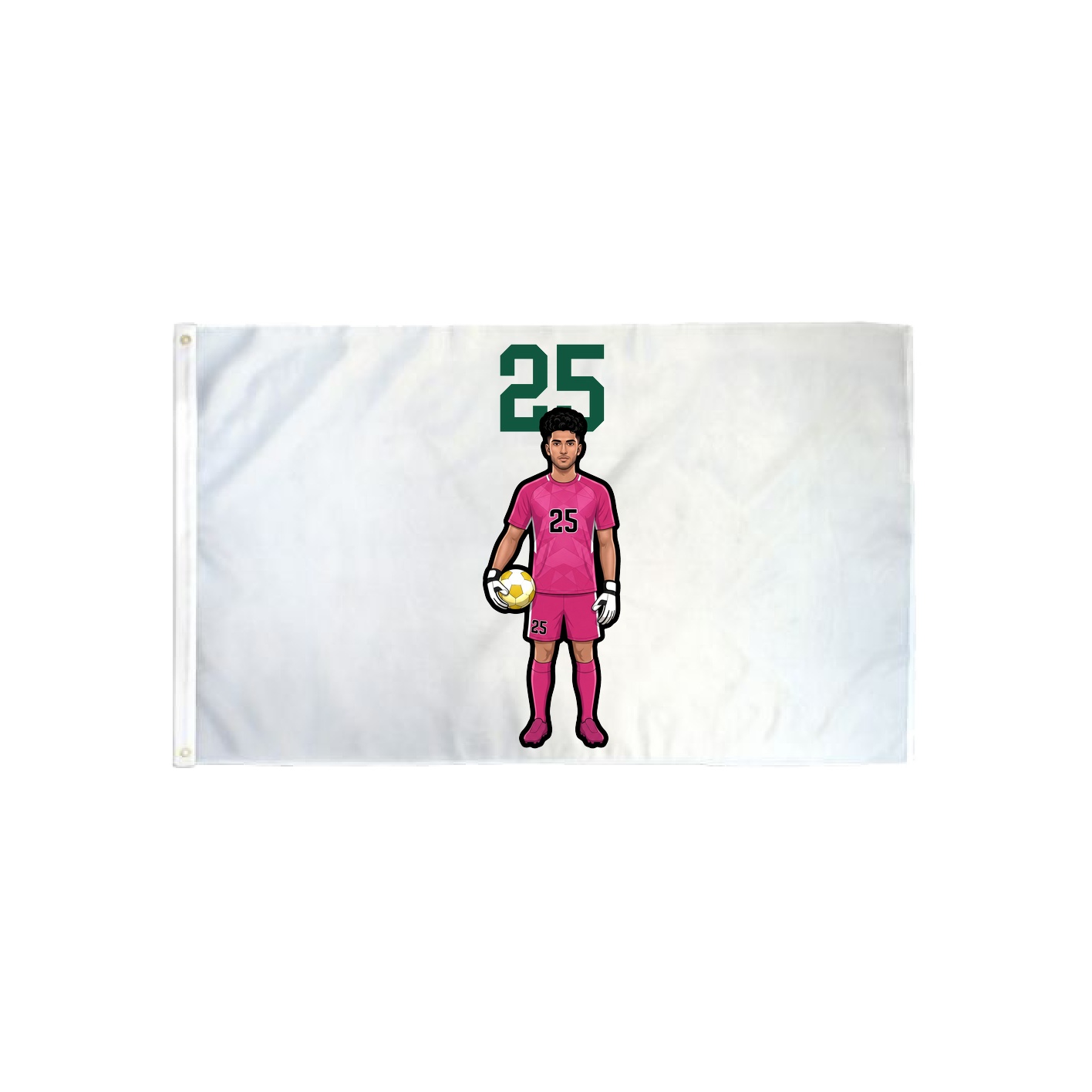 3x5 Flag — Number Top in Classic