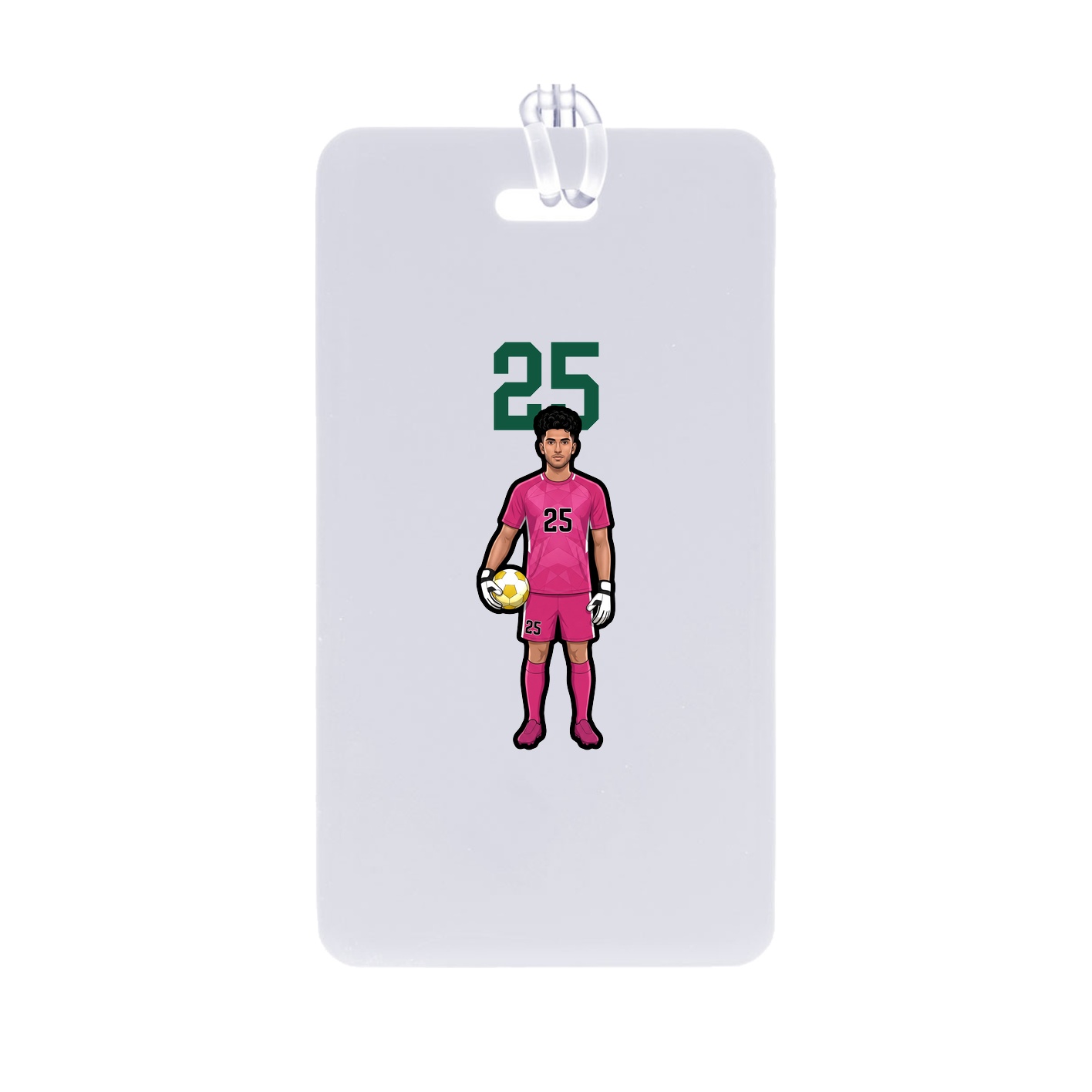 Bag Tag — Number Top in Classic
