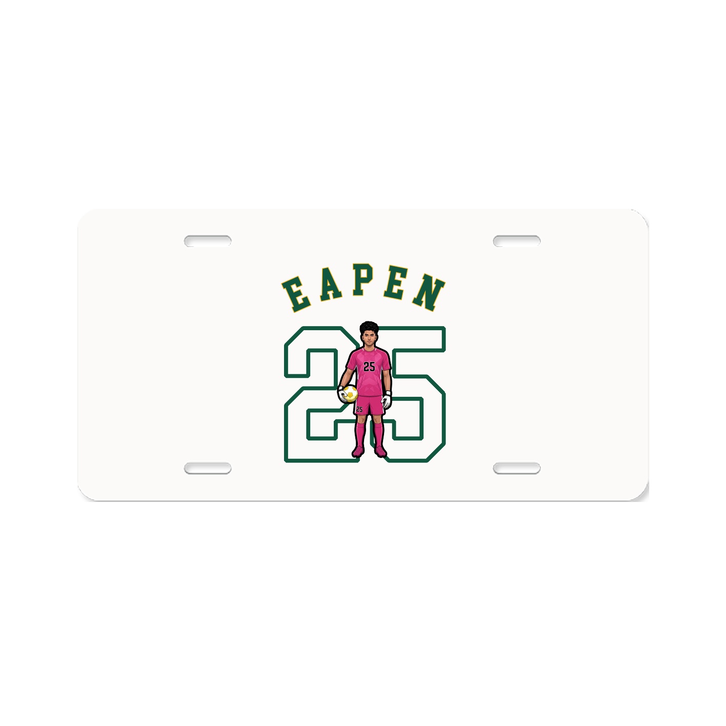 License Plate — Shirsey Arch in Classic