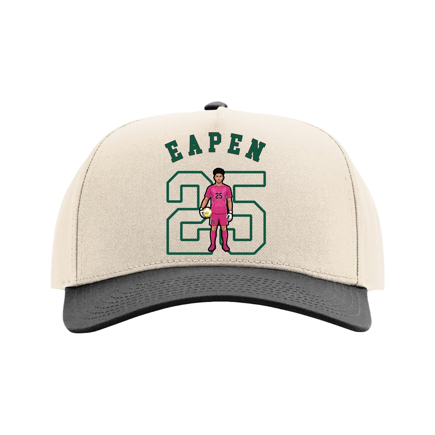 Full Fabric Five-Panel Champ Cap