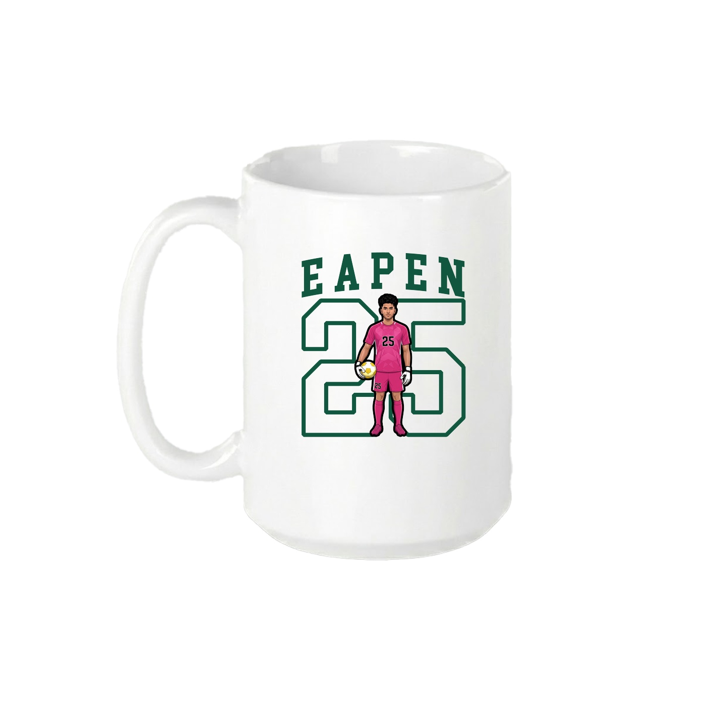 15oz Coffee Mug — Shirsey in White