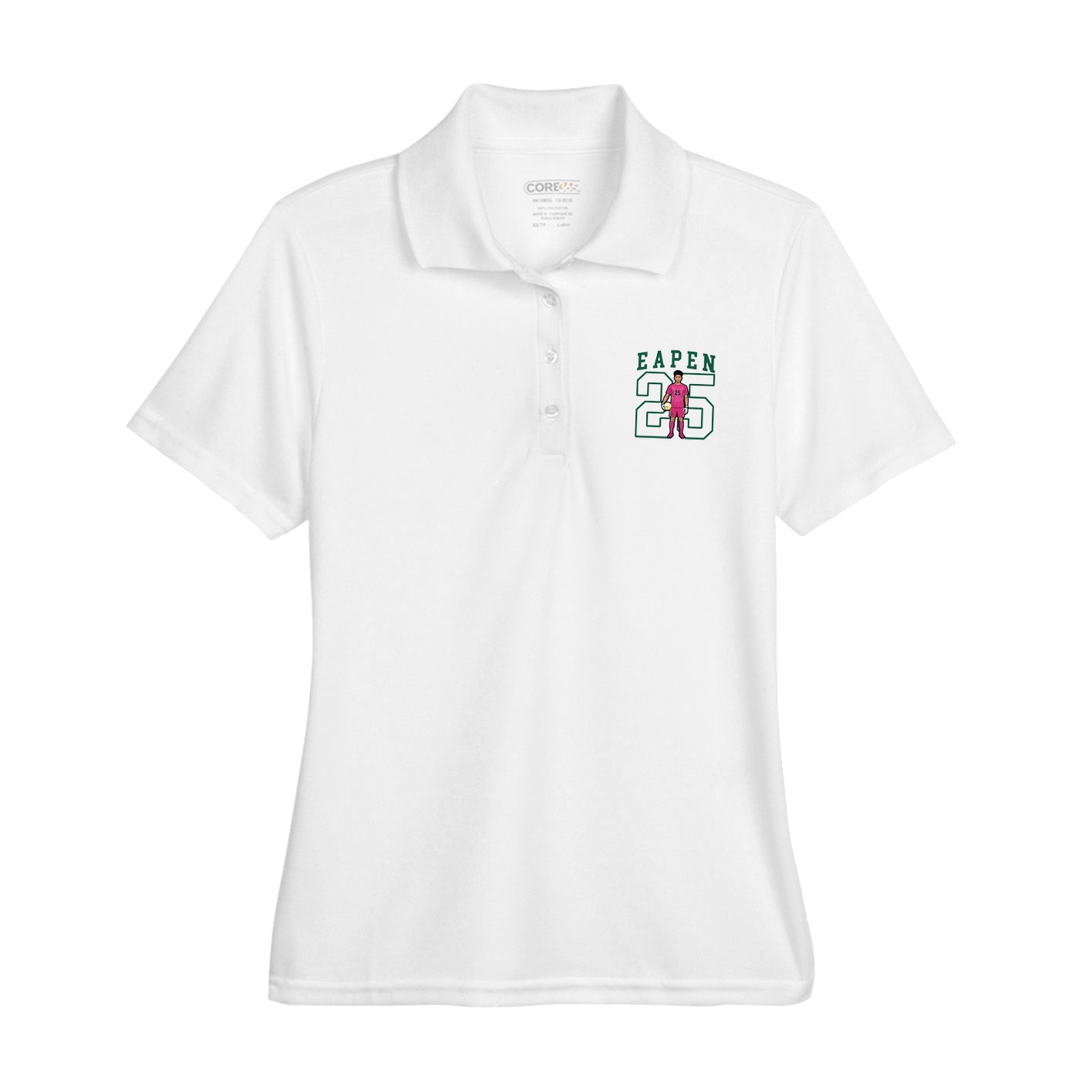 Womens Performance Polo — Shirsey in White