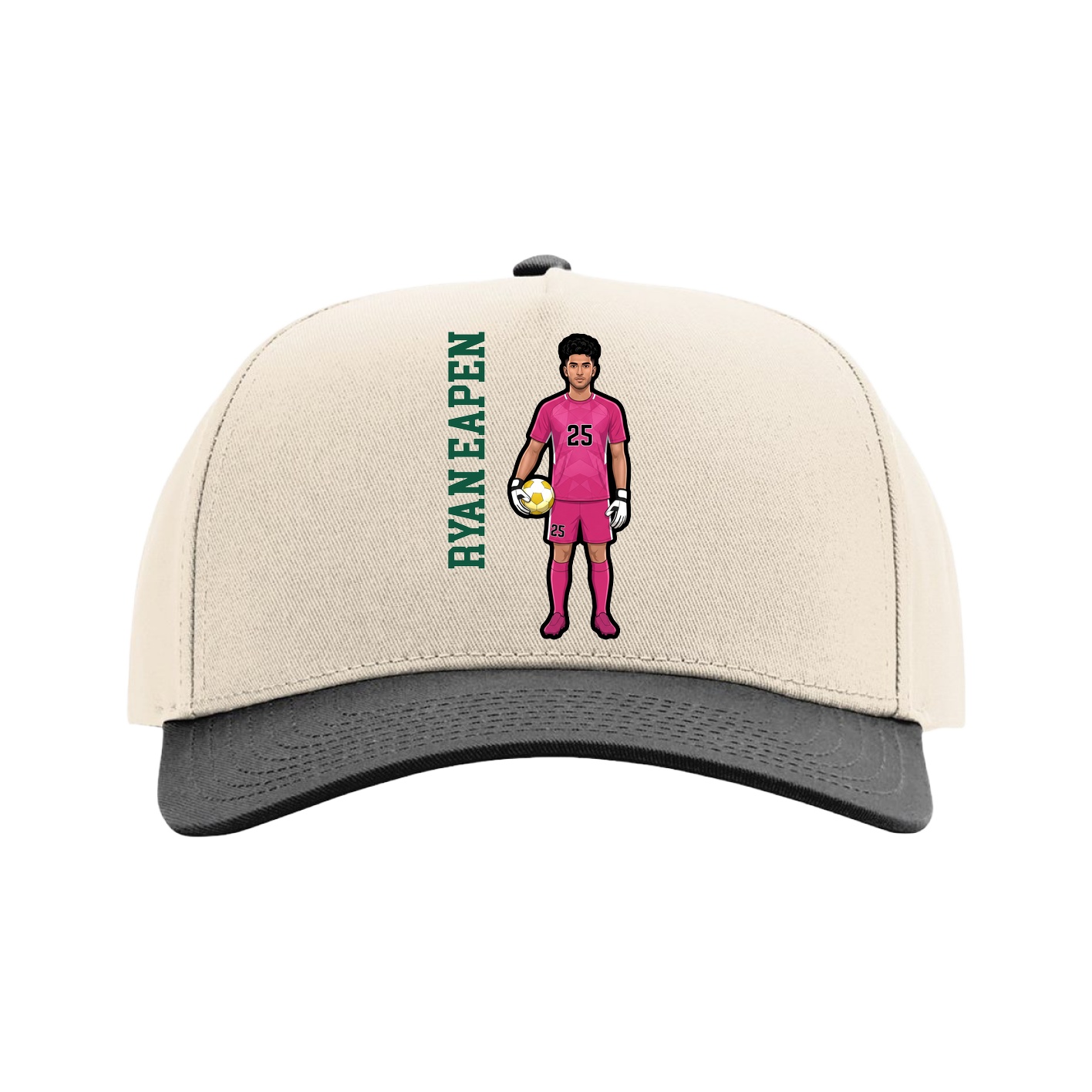 Full Fabric Five-Panel Champ Cap