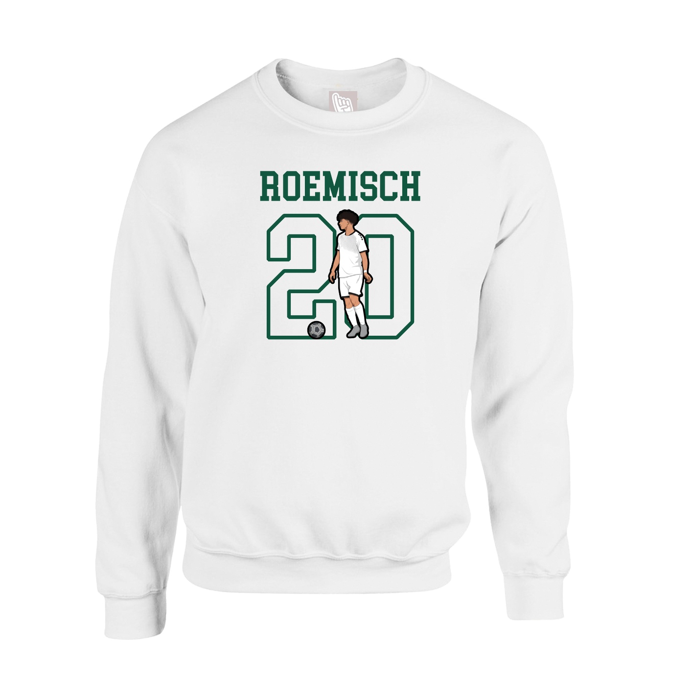 Fleece Crew — Shirsey in White