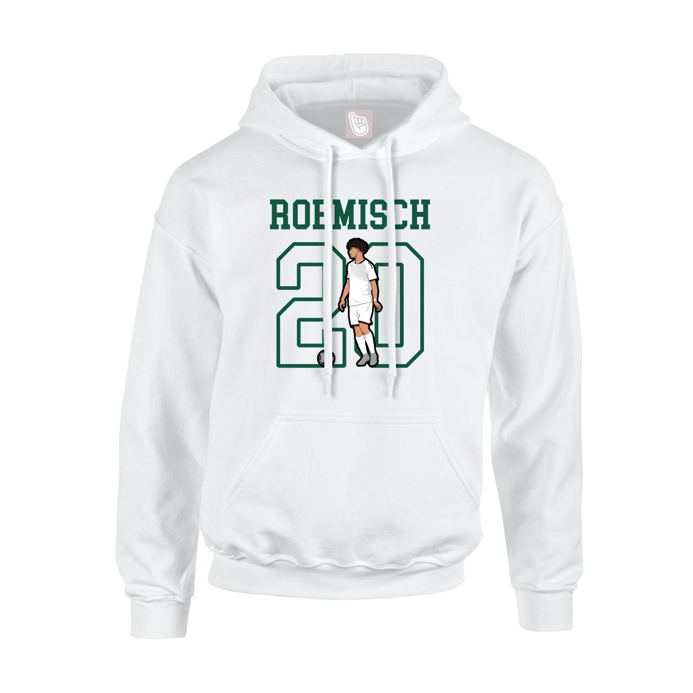Youth Hoodie — Shirsey in White
