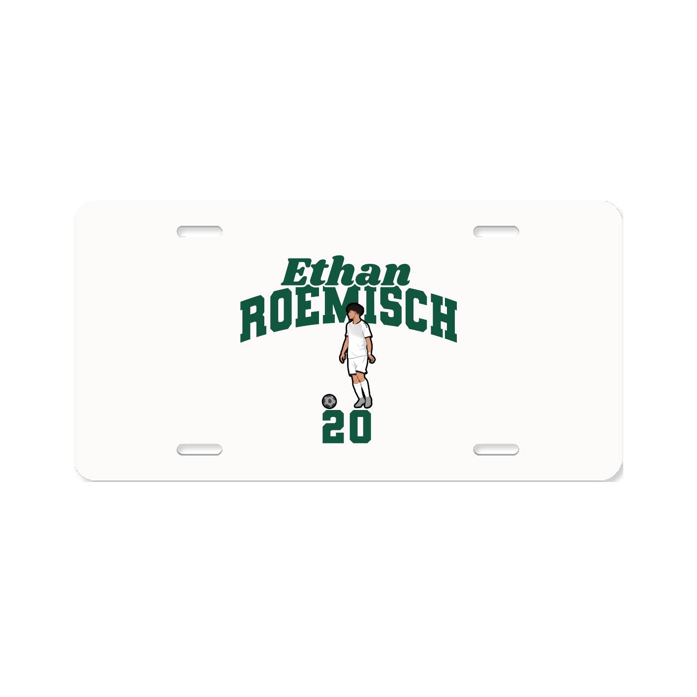License Plate — Signature Arch in Classic