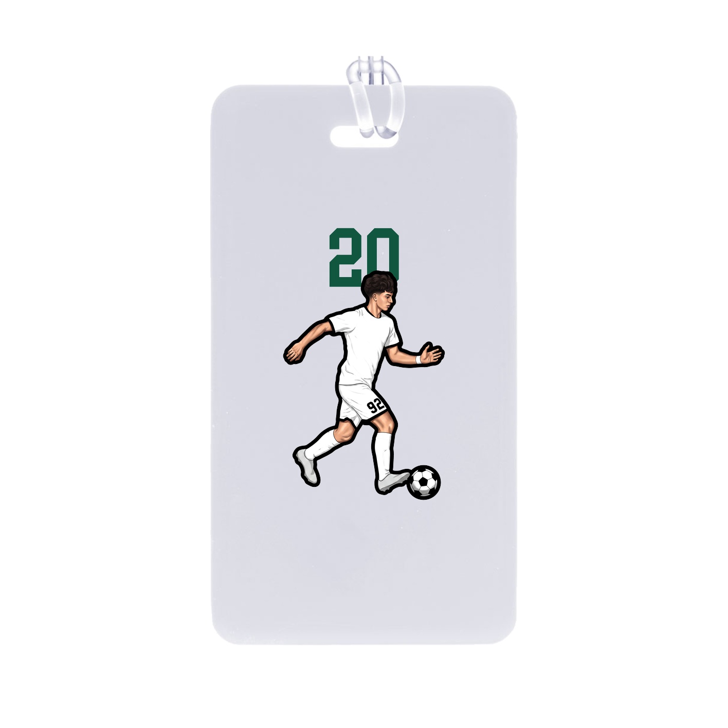 Bag Tag — Number Top in Classic
