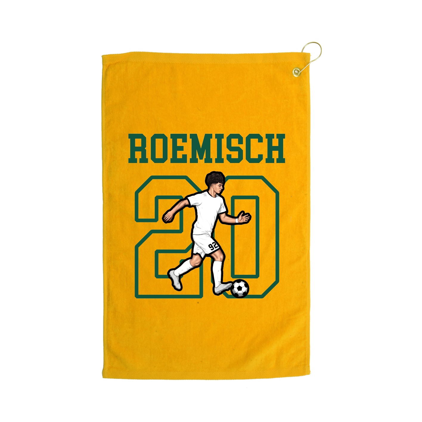 Golf Towel — Shirsey in Gold