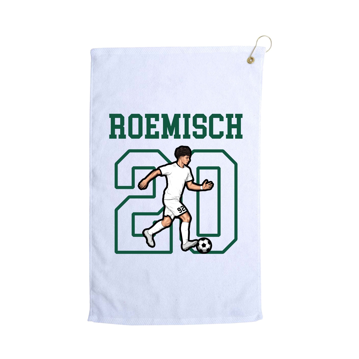 Golf Towel — Shirsey in White