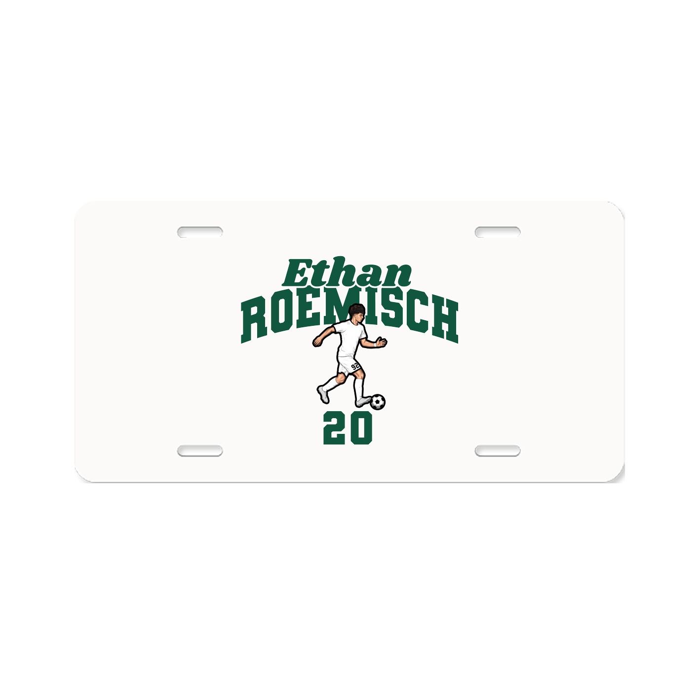 License Plate — Signature Arch in Classic
