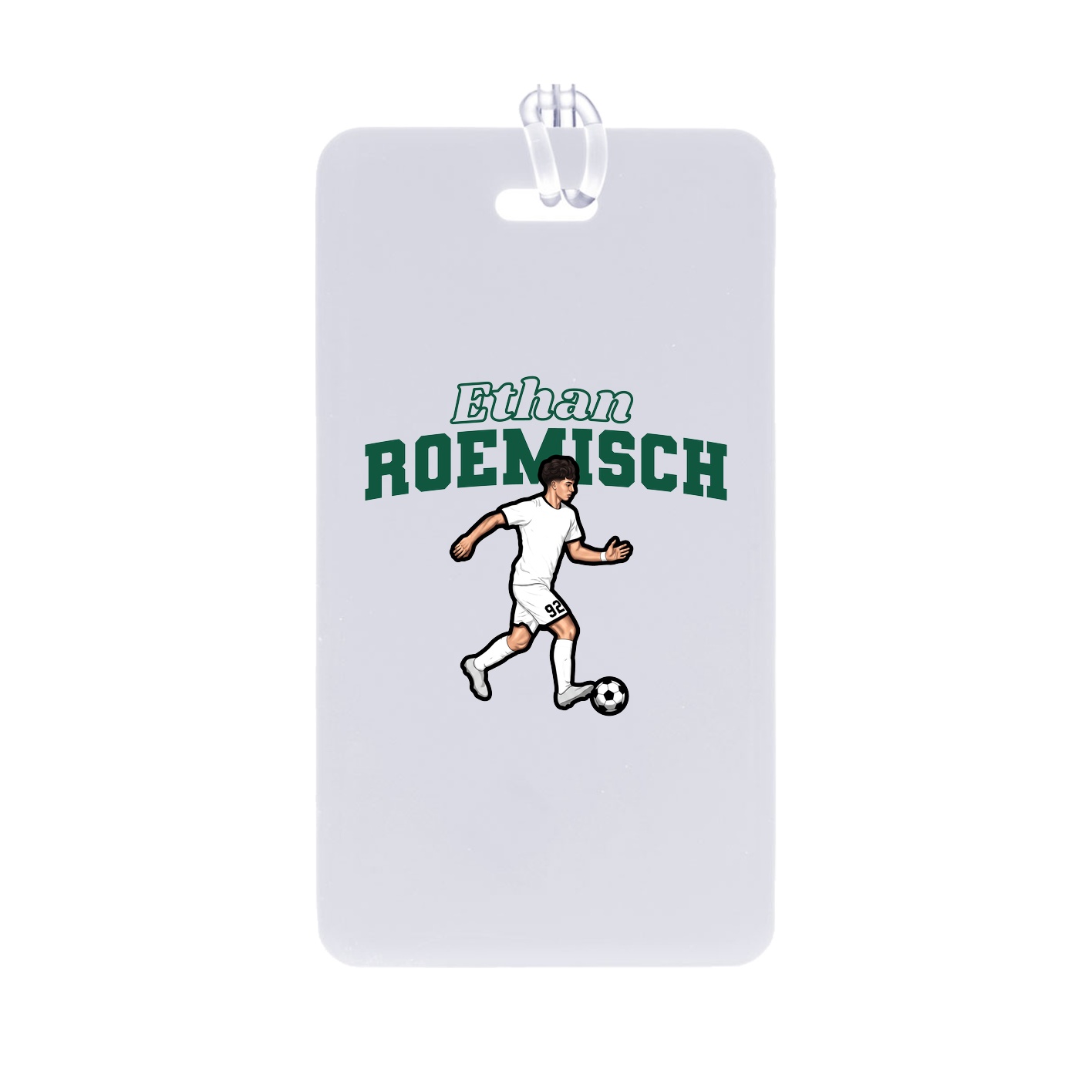 Bag Tag — Name Arch in Classic