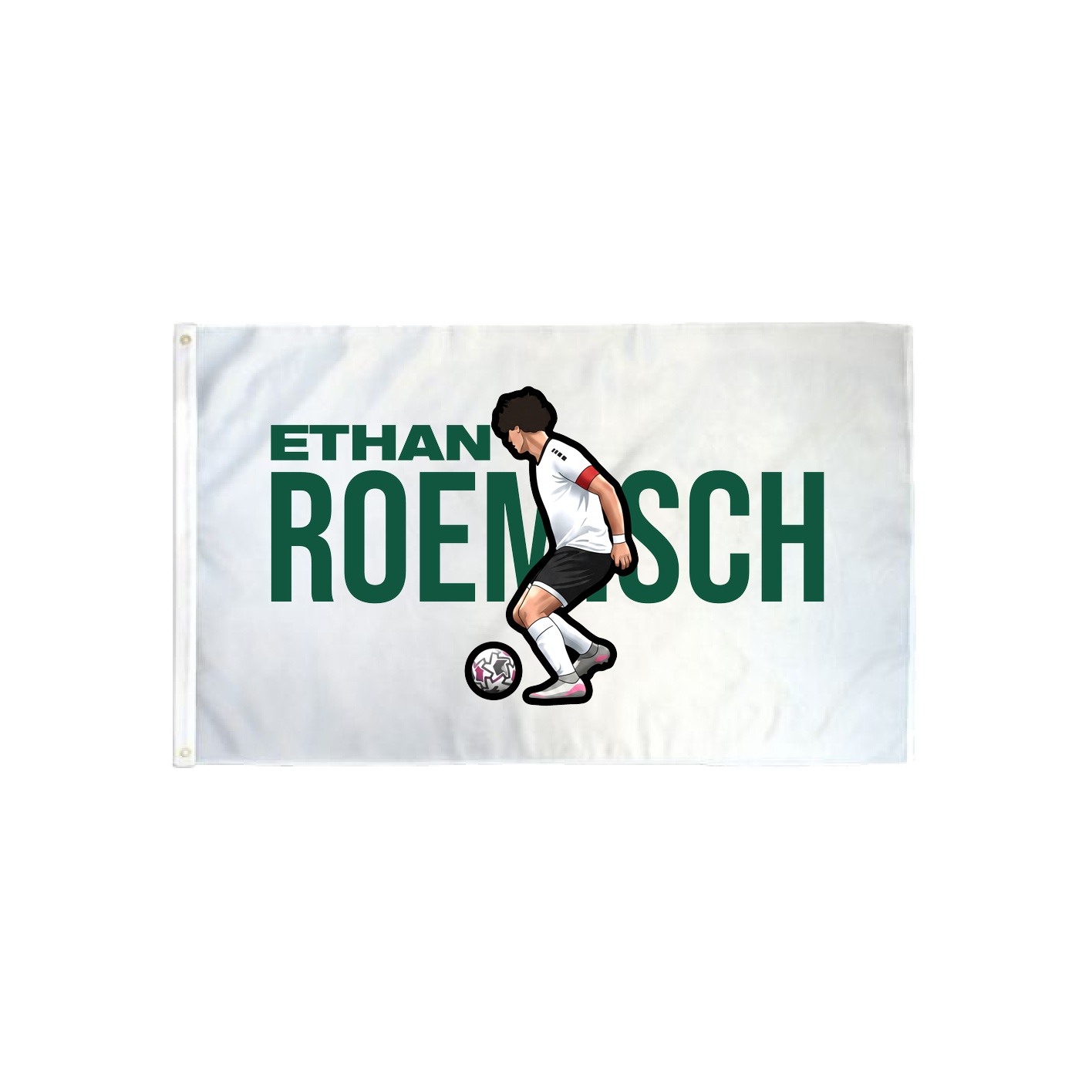 3x5 Flag — Player Name in Classic