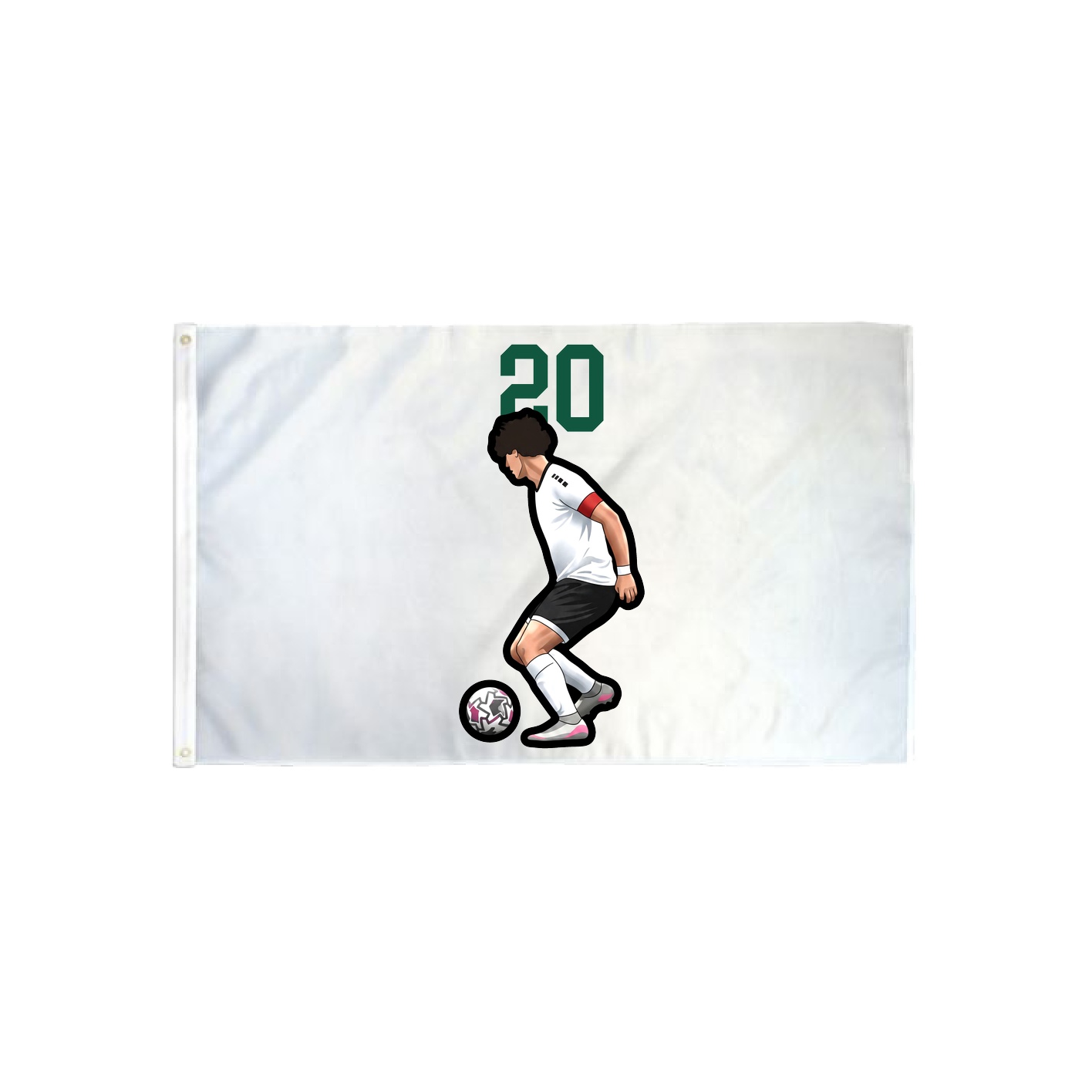 3x5 Flag — Number Top in Classic