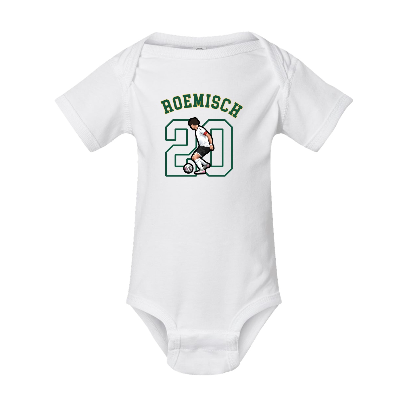Baby Onesie — Shirsey Arch in White