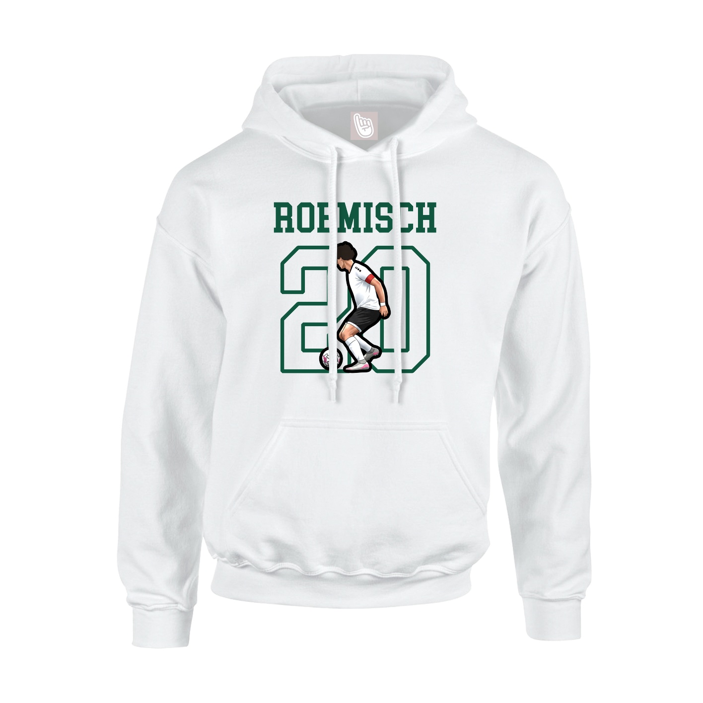 Hoodie — Shirsey in White