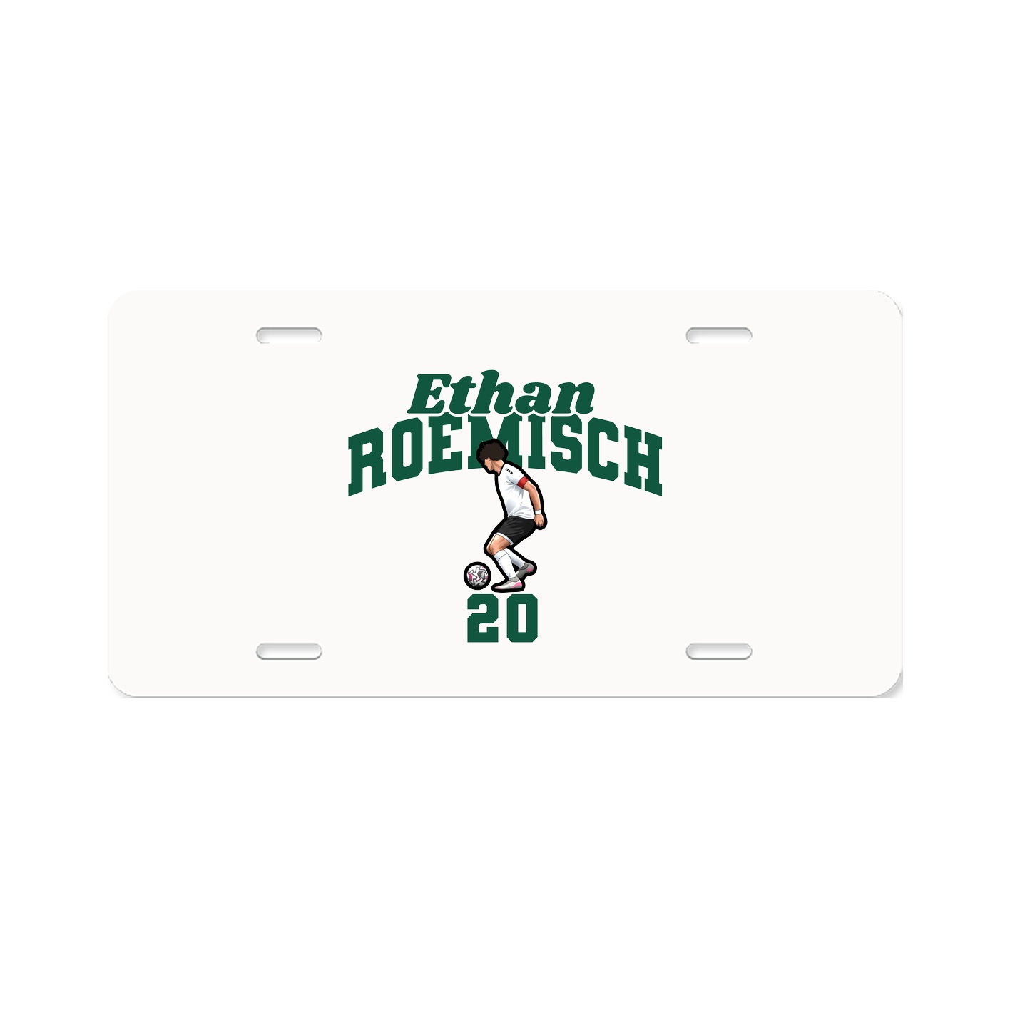 License Plate — Signature Arch in Classic