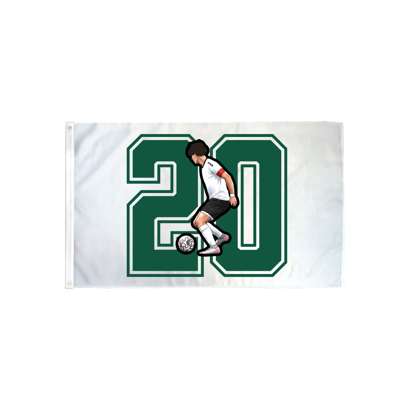 3x5 Flag — Number in Classic