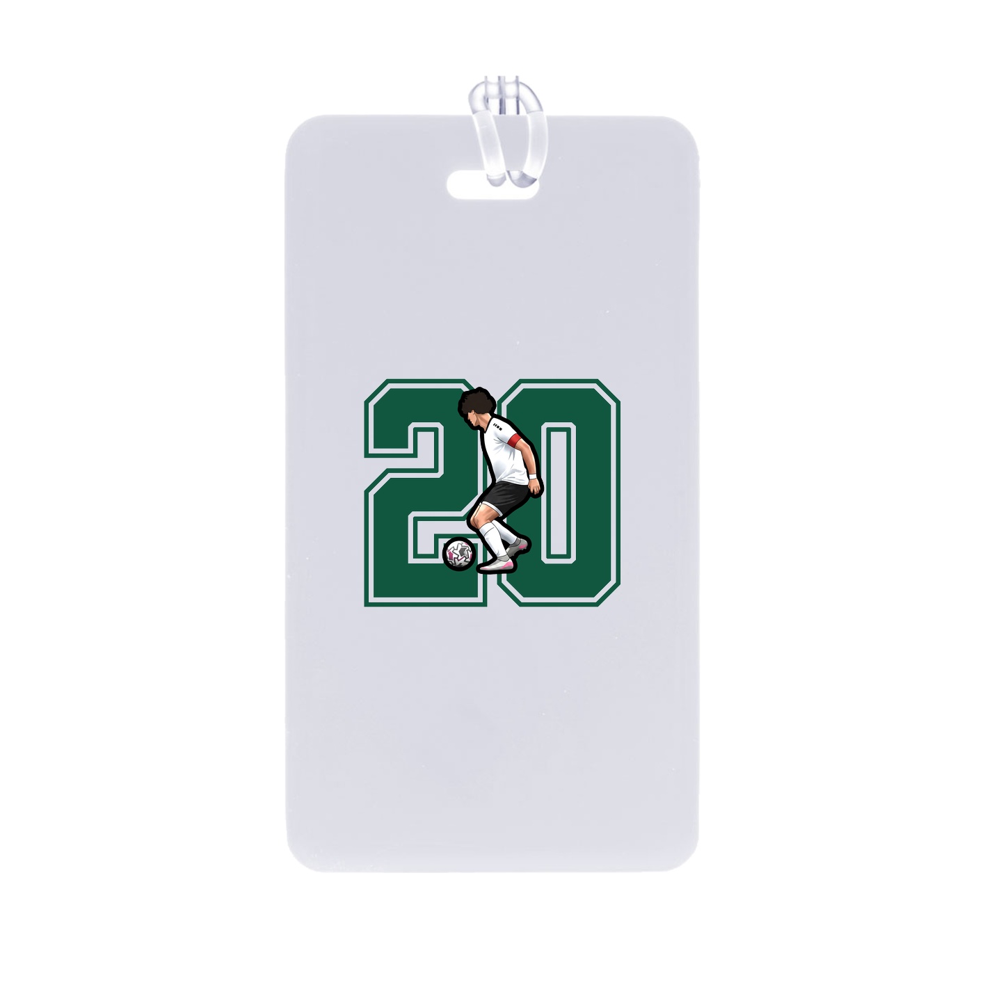 Bag Tag — Number in Classic