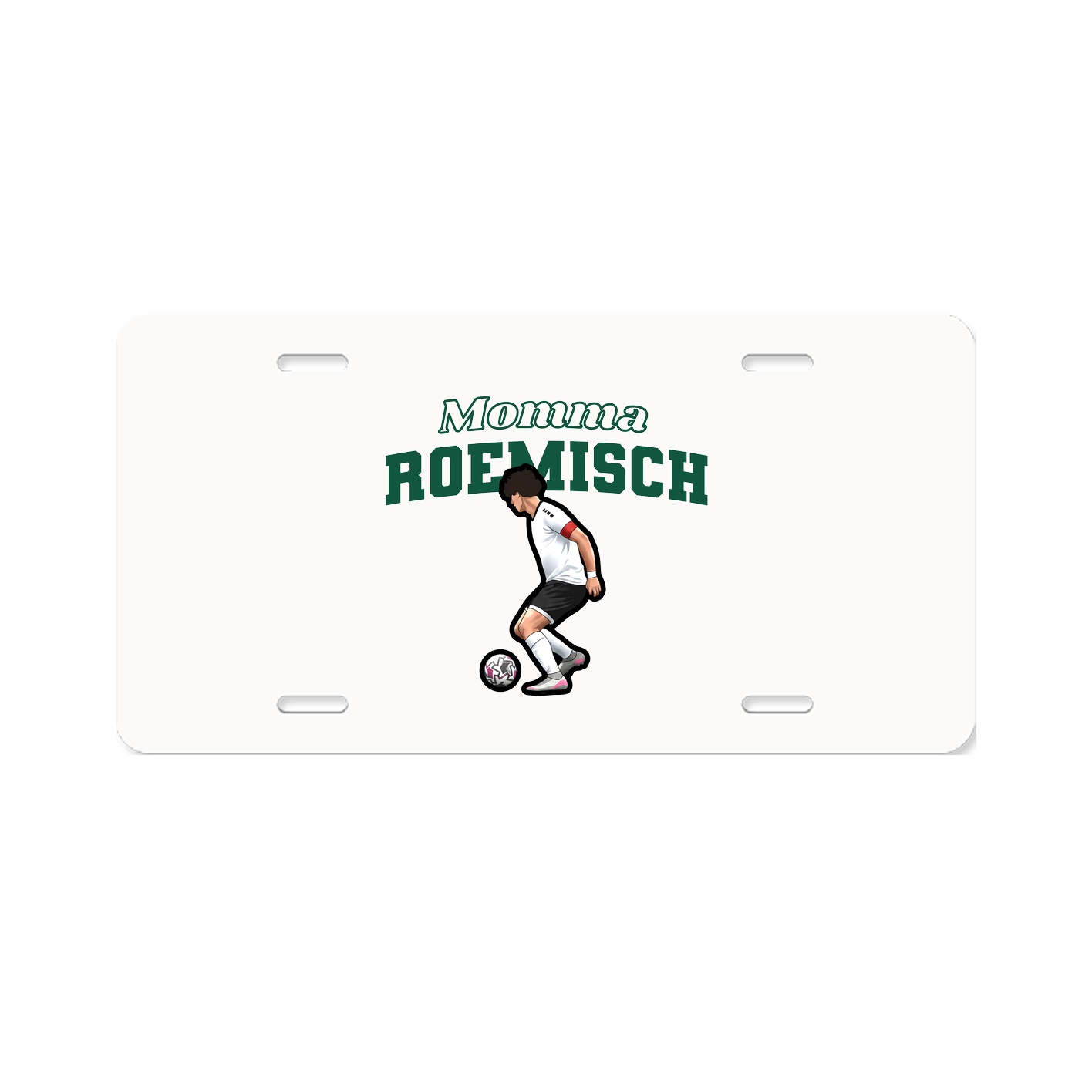 License Plate — Mothers Day Block in Classic