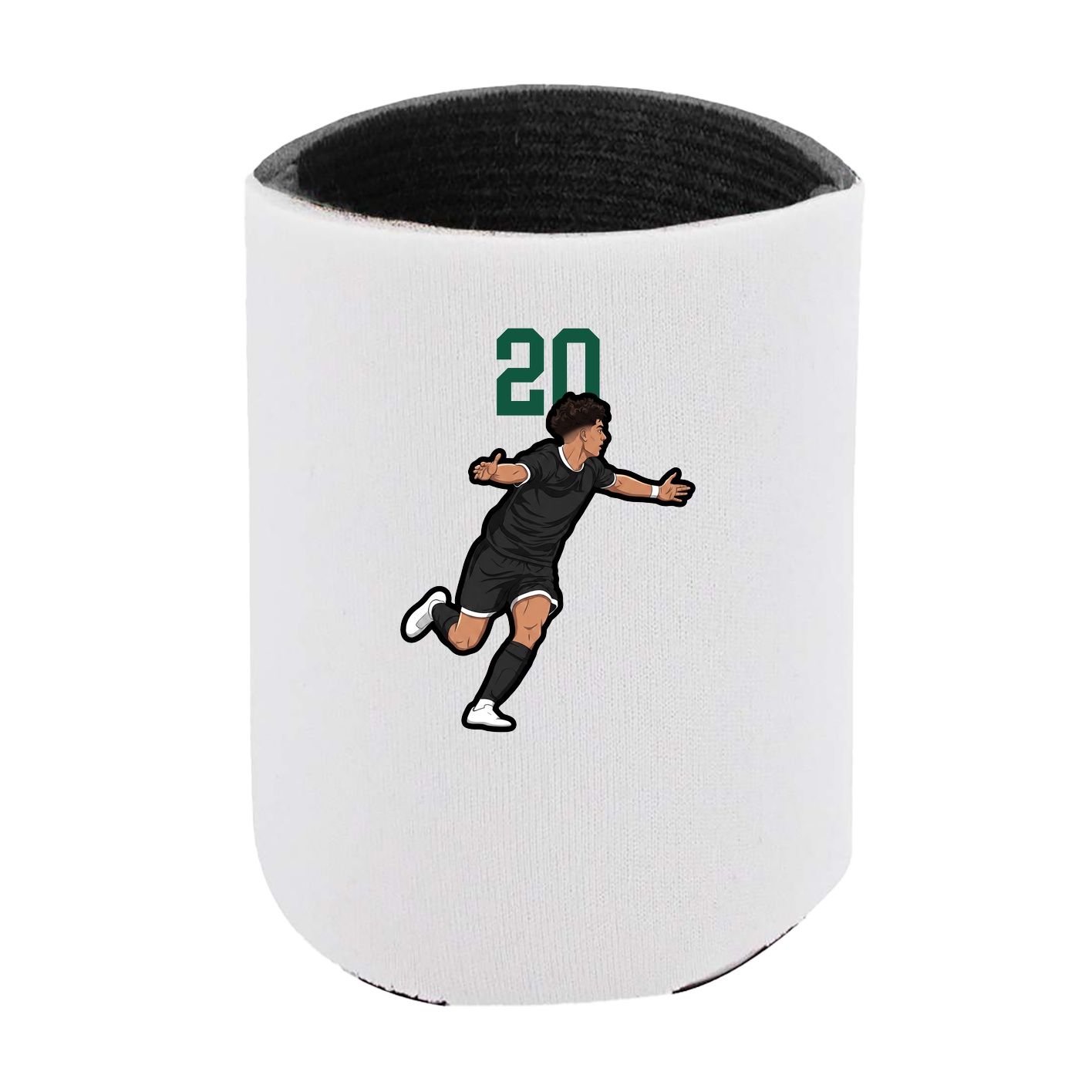 Can Holder — Number Top in White