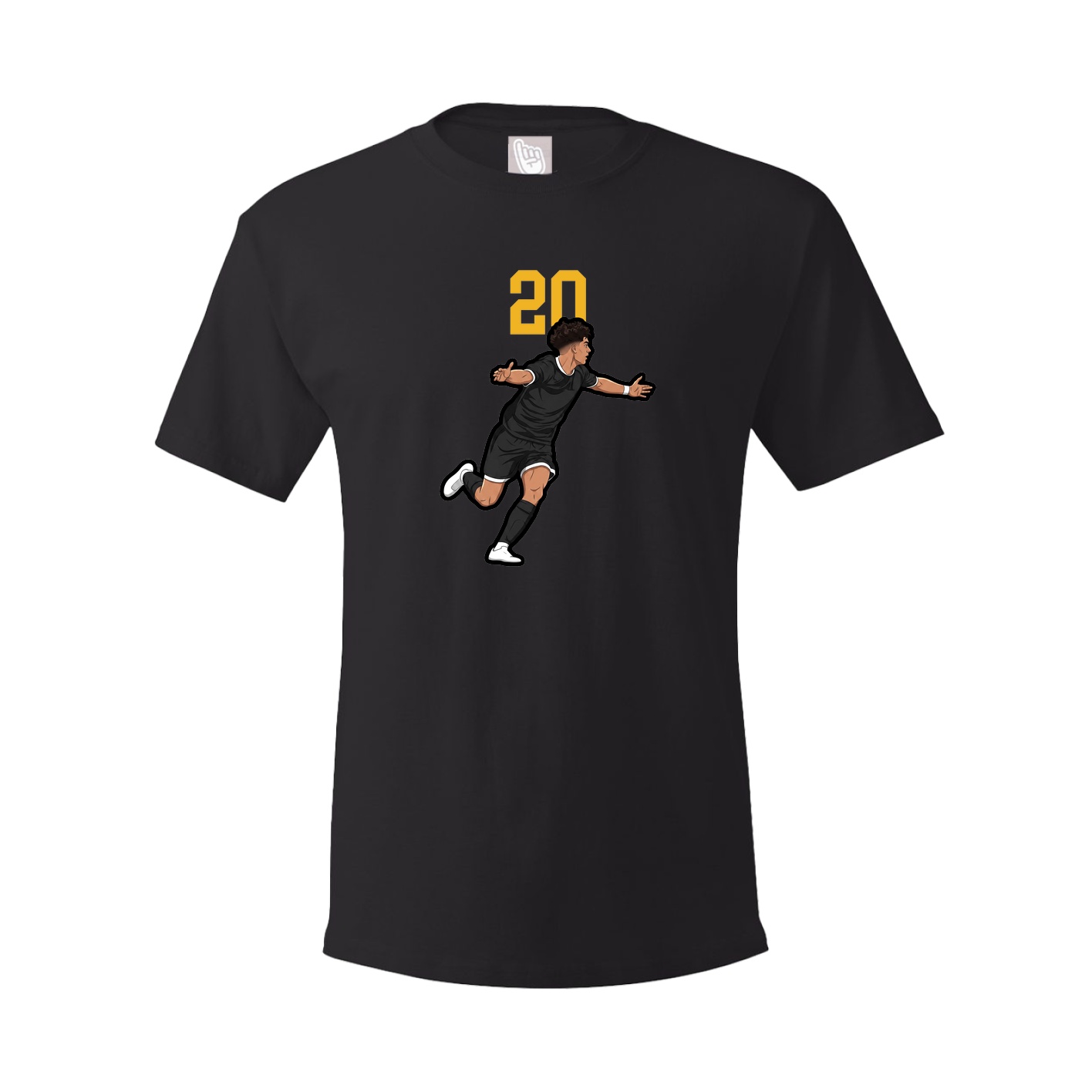 Tee — Number Top in Black
