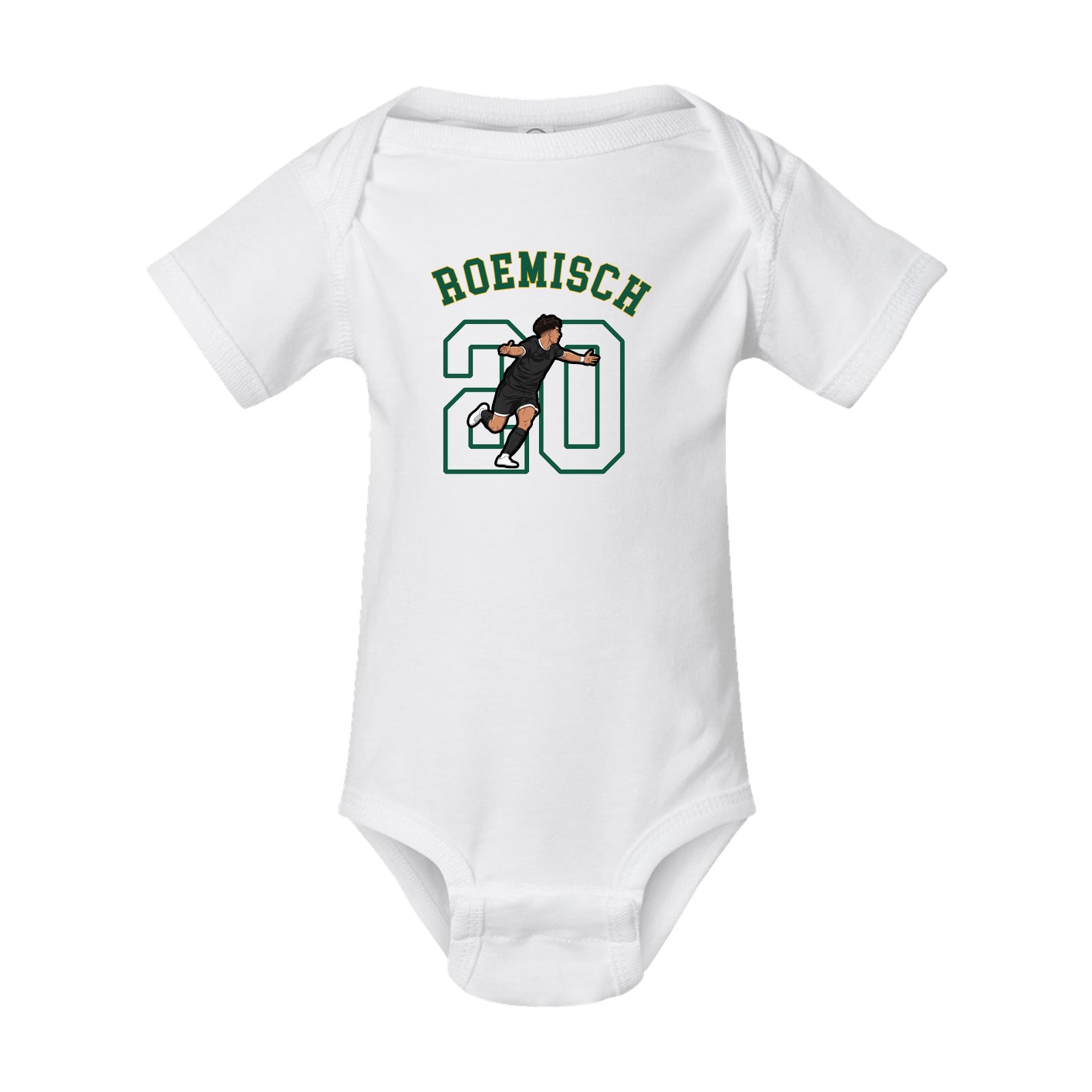 Baby Onesie — Shirsey Arch in White